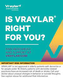 VRAYLAR® (cariprazine) - For full Product Information, including Boxed  Warnings and Prescribing Information, see http://bit.ly/2kfZVwu. 💚 If you  have bipolar I, ask your healthcare provider if VRAYLAR® can help. #vraylar  #bipolar1 #bipolarawareness #